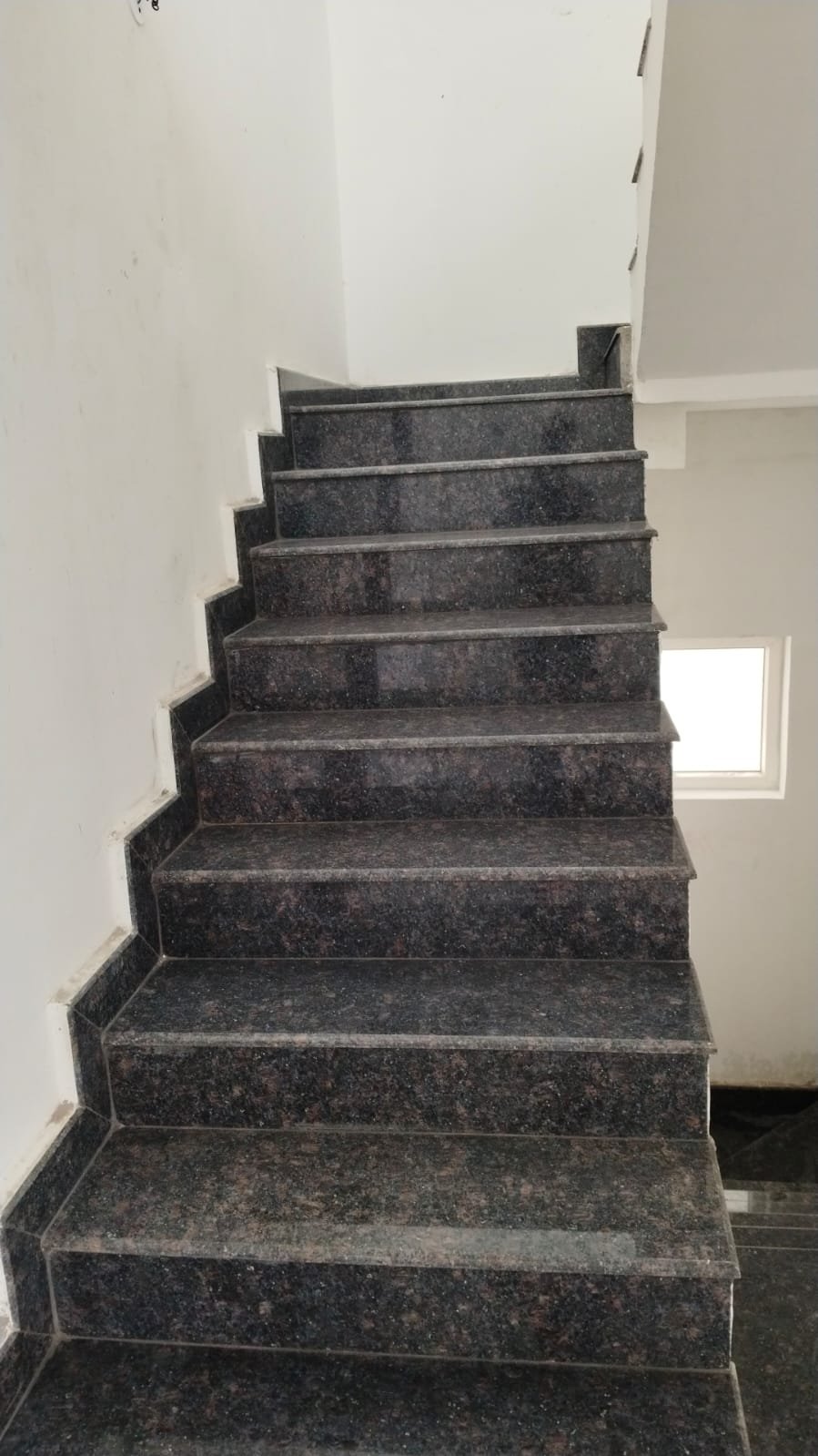 Staircase after professional cleaning